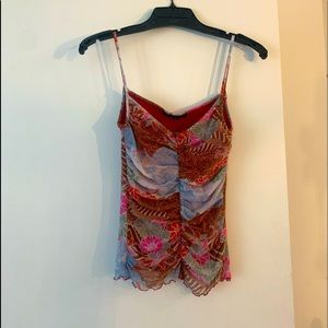Weston wear print tank top size S